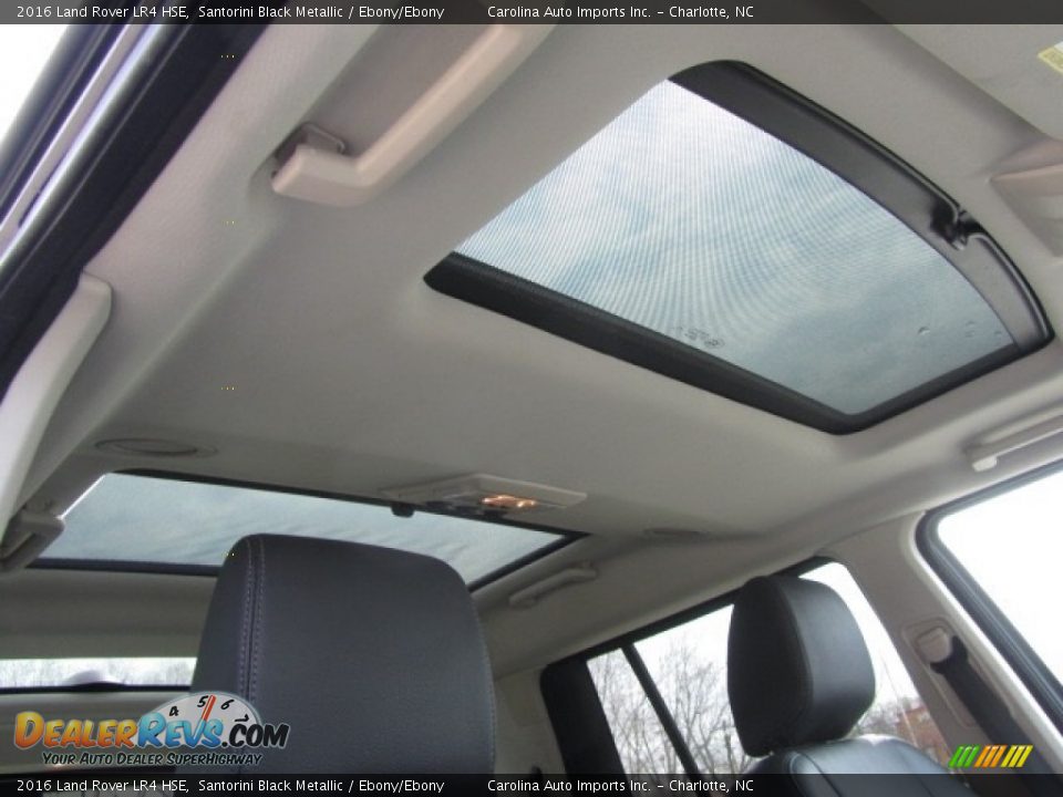2016 Land Rover LR4 HSE Santorini Black Metallic / Ebony/Ebony Photo #24