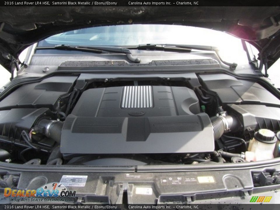 2016 Land Rover LR4 HSE Santorini Black Metallic / Ebony/Ebony Photo #25