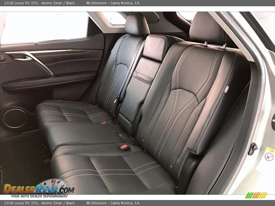 Rear Seat of 2018 Lexus RX 350 Photo #20