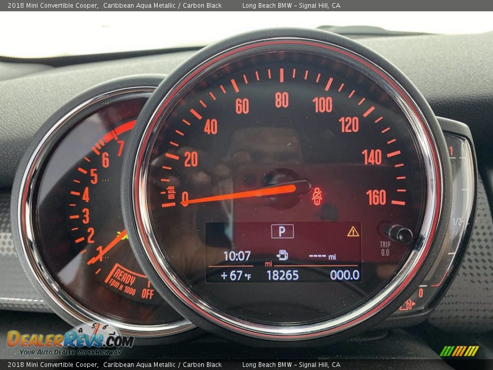 2018 Mini Convertible Cooper Gauges Photo #21