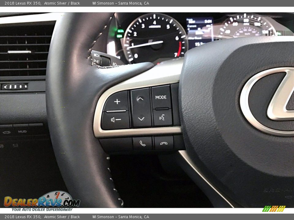 2018 Lexus RX 350 Steering Wheel Photo #21