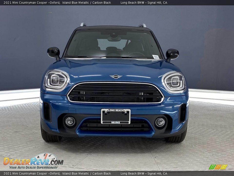 2021 Mini Countryman Cooper -Oxford Island Blue Metallic / Carbon Black Photo #2