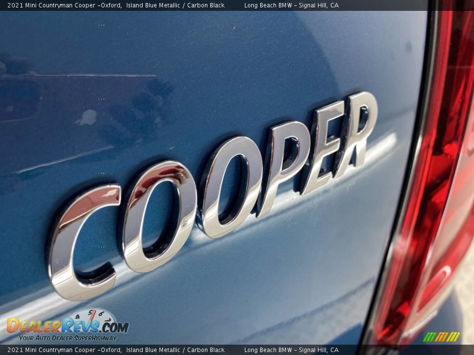 2021 Mini Countryman Cooper -Oxford Island Blue Metallic / Carbon Black Photo #8