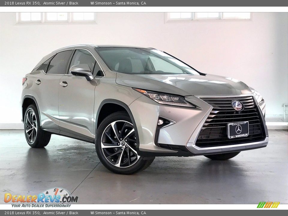 Front 3/4 View of 2018 Lexus RX 350 Photo #34