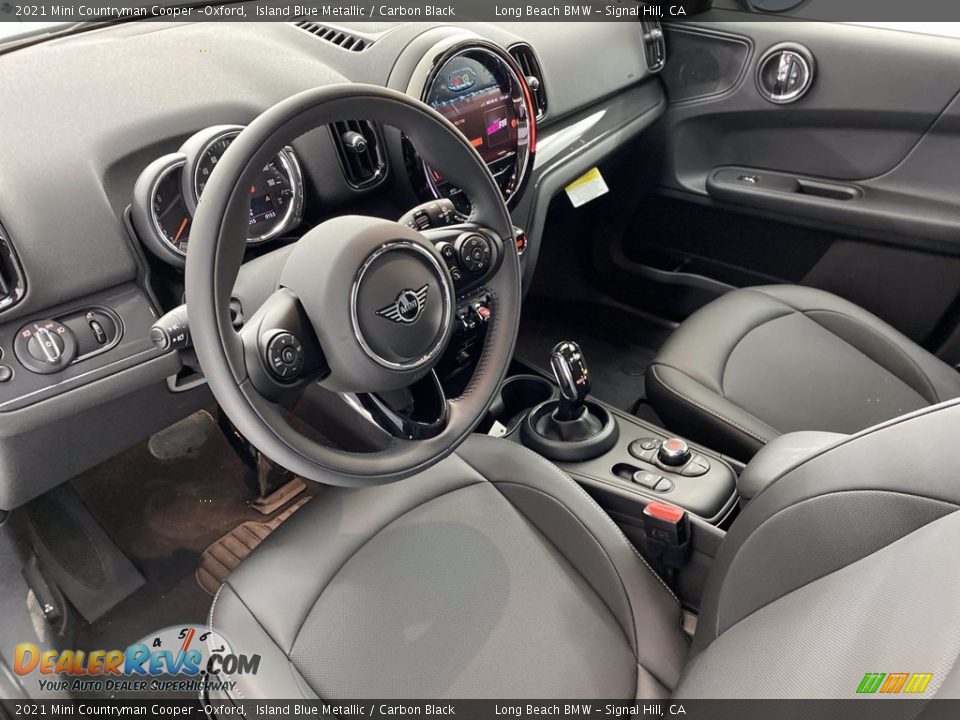 2021 Mini Countryman Cooper -Oxford Island Blue Metallic / Carbon Black Photo #12