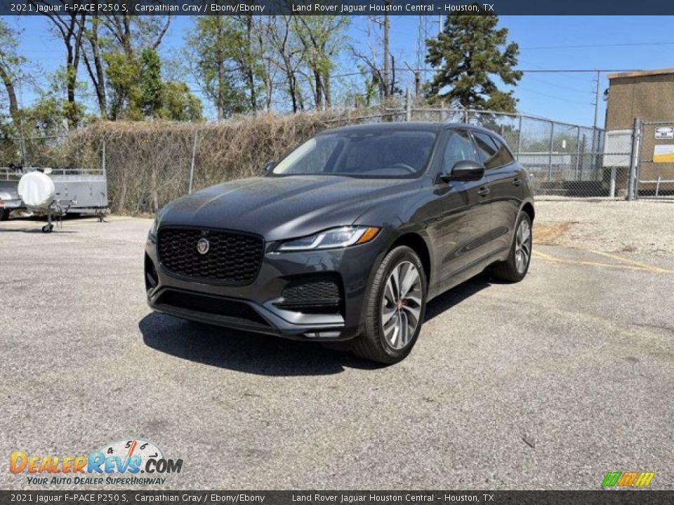 2021 Jaguar F-PACE P250 S Carpathian Gray / Ebony/Ebony Photo #1