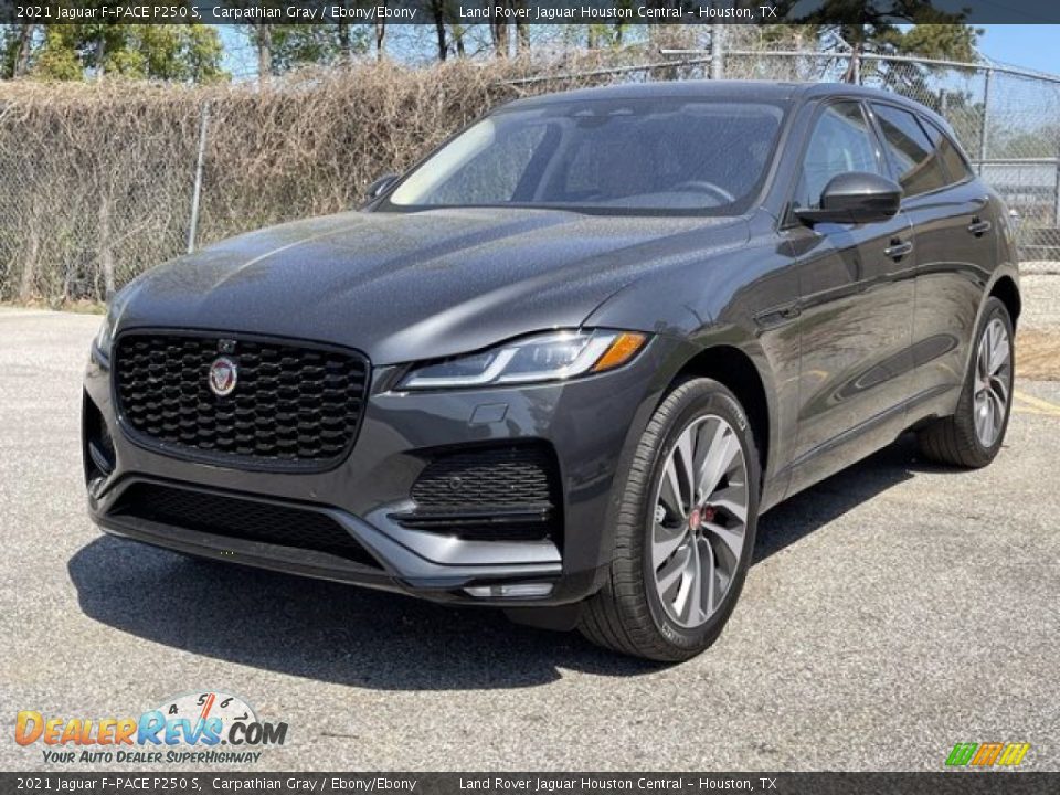 2021 Jaguar F-PACE P250 S Carpathian Gray / Ebony/Ebony Photo #2