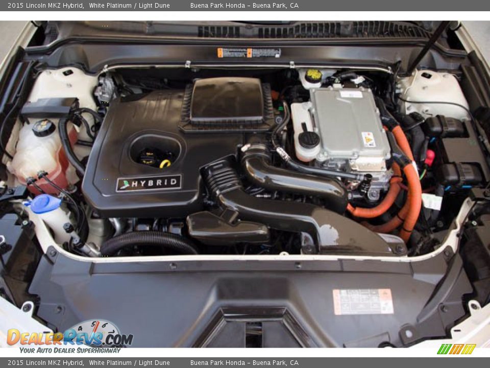 2015 Lincoln MKZ Hybrid 2.0 Liter Atkinson-Cycle DOHC 16-Valve iVCT 4 Cylinder Gasoline/Electric Hybrid Engine Photo #32