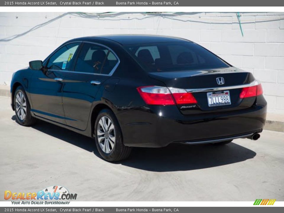 2015 Honda Accord LX Sedan Crystal Black Pearl / Black Photo #2