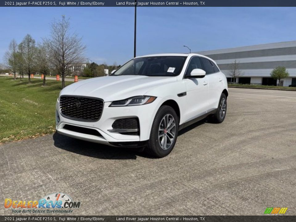 2021 Jaguar F-PACE P250 S Fuji White / Ebony/Ebony Photo #1