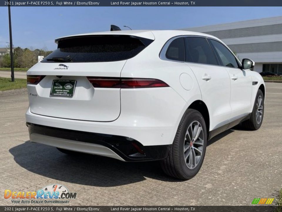 2021 Jaguar F-PACE P250 S Fuji White / Ebony/Ebony Photo #3