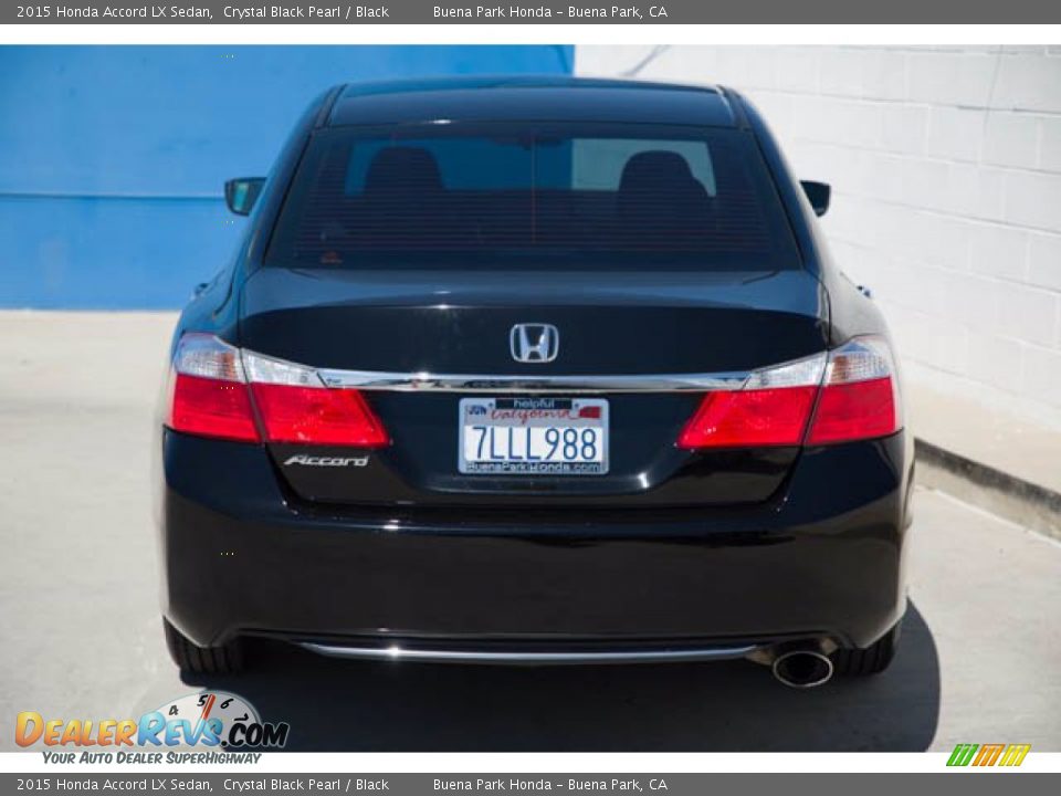 2015 Honda Accord LX Sedan Crystal Black Pearl / Black Photo #11