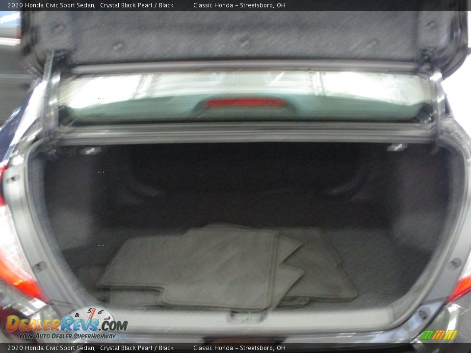 2020 Honda Civic Sport Sedan Crystal Black Pearl / Black Photo #12