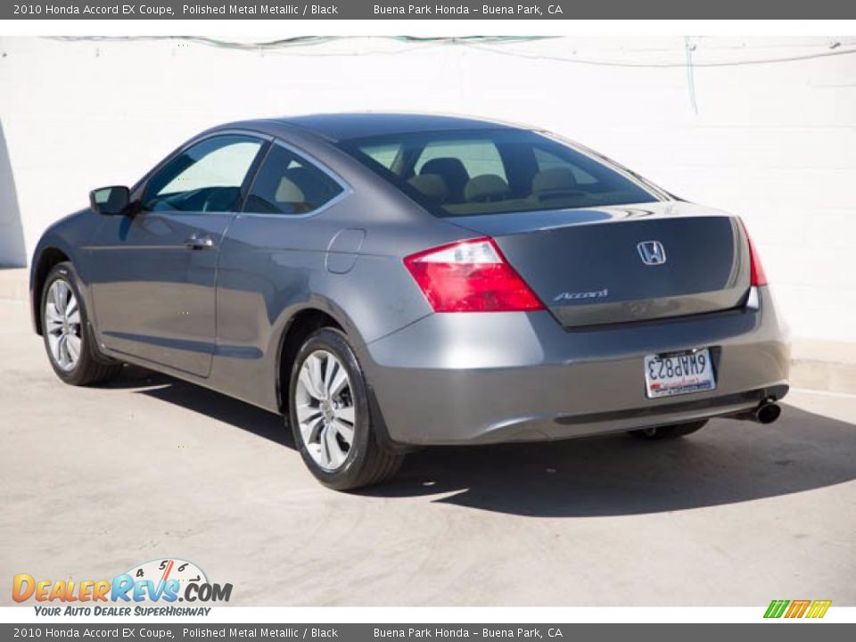 2010 Honda Accord EX Coupe Polished Metal Metallic / Black Photo #2