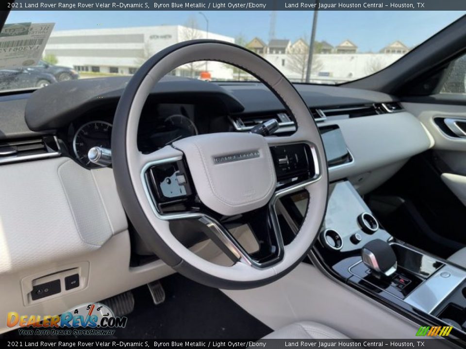 2021 Land Rover Range Rover Velar R-Dynamic S Byron Blue Metallic / Light Oyster/Ebony Photo #16