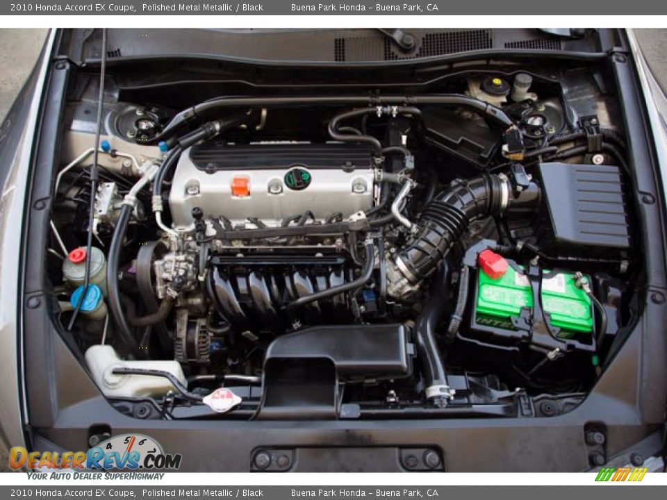 2010 Honda Accord EX Coupe 2.4 Liter DOHC 16-Valve i-VTEC 4 Cylinder Engine Photo #26