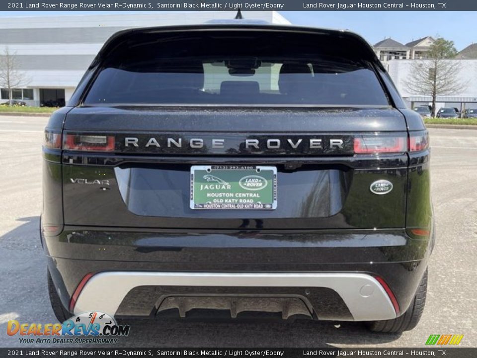 2021 Land Rover Range Rover Velar R-Dynamic S Santorini Black Metallic / Light Oyster/Ebony Photo #9