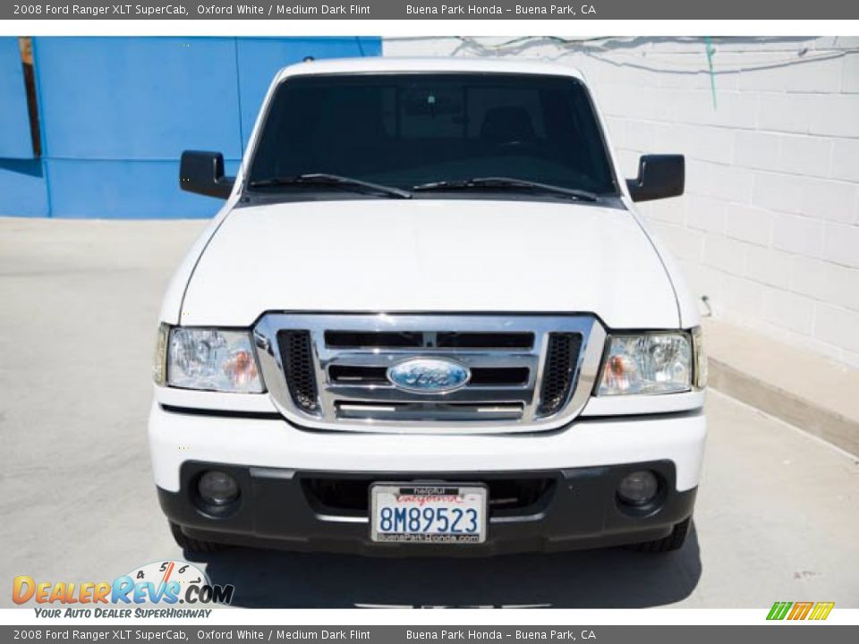 2008 Ford Ranger XLT SuperCab Oxford White / Medium Dark Flint Photo #7