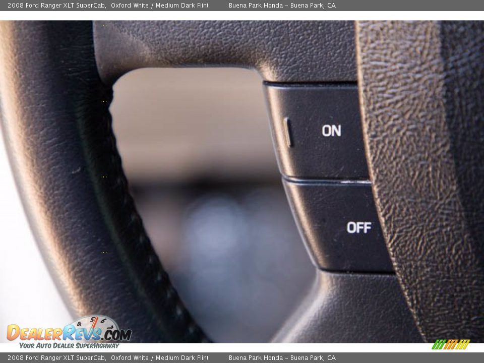2008 Ford Ranger XLT SuperCab Steering Wheel Photo #15