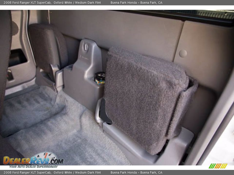 Rear Seat of 2008 Ford Ranger XLT SuperCab Photo #17