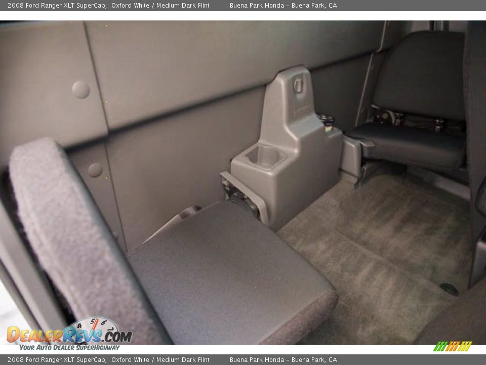Rear Seat of 2008 Ford Ranger XLT SuperCab Photo #19