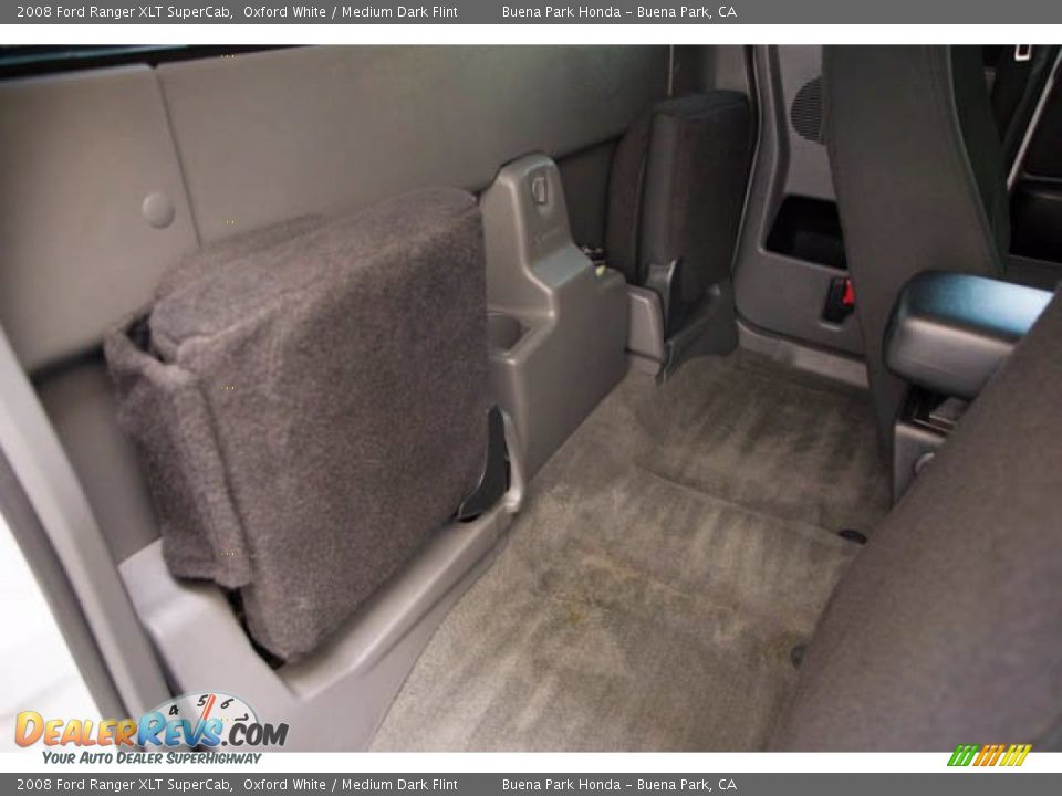 Rear Seat of 2008 Ford Ranger XLT SuperCab Photo #20