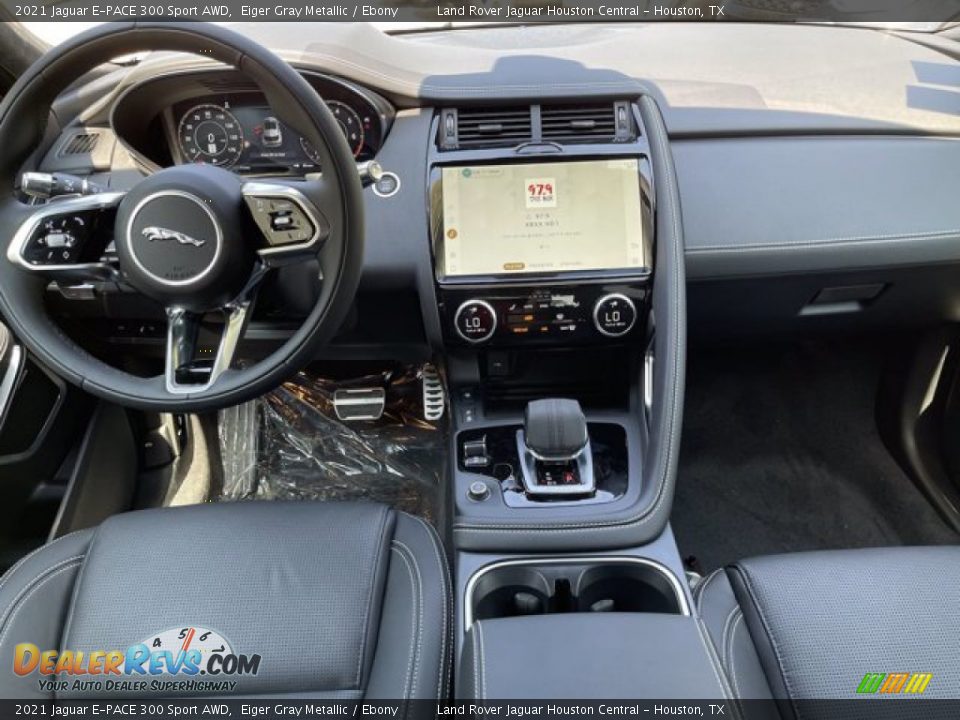 Dashboard of 2021 Jaguar E-PACE 300 Sport AWD Photo #5