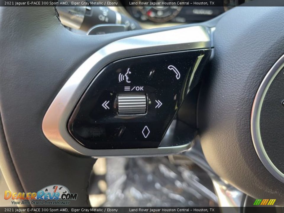 2021 Jaguar E-PACE 300 Sport AWD Steering Wheel Photo #16