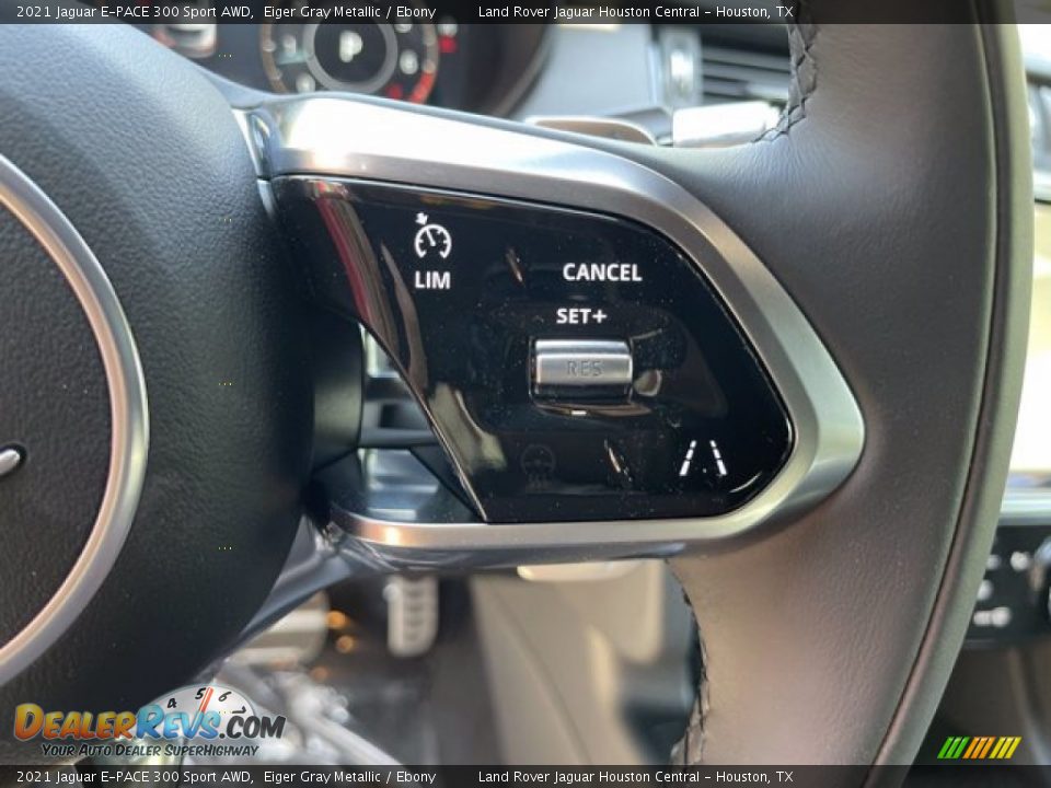 2021 Jaguar E-PACE 300 Sport AWD Steering Wheel Photo #17