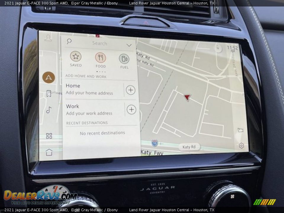 Navigation of 2021 Jaguar E-PACE 300 Sport AWD Photo #22