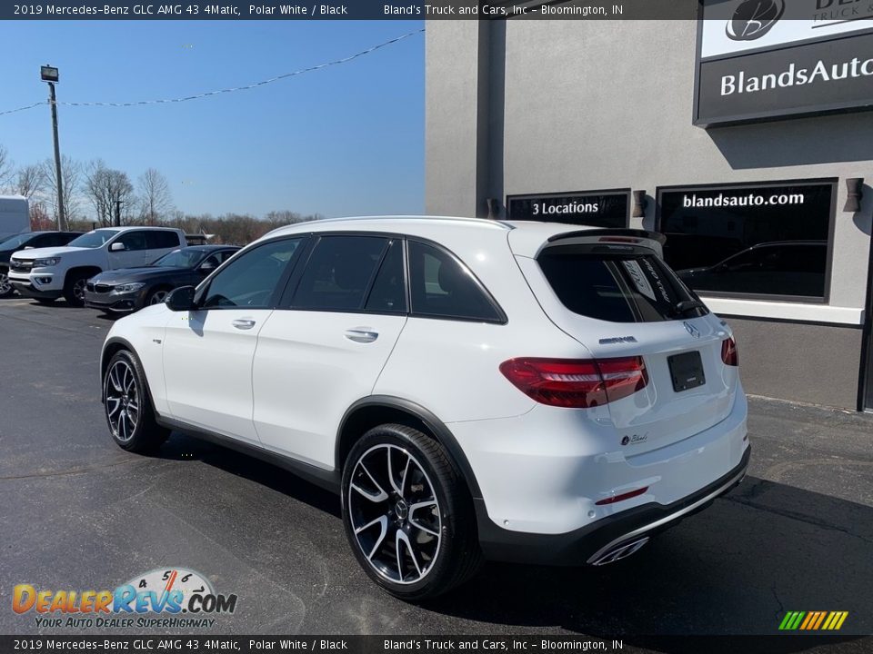 2019 Mercedes-Benz GLC AMG 43 4Matic Polar White / Black Photo #3