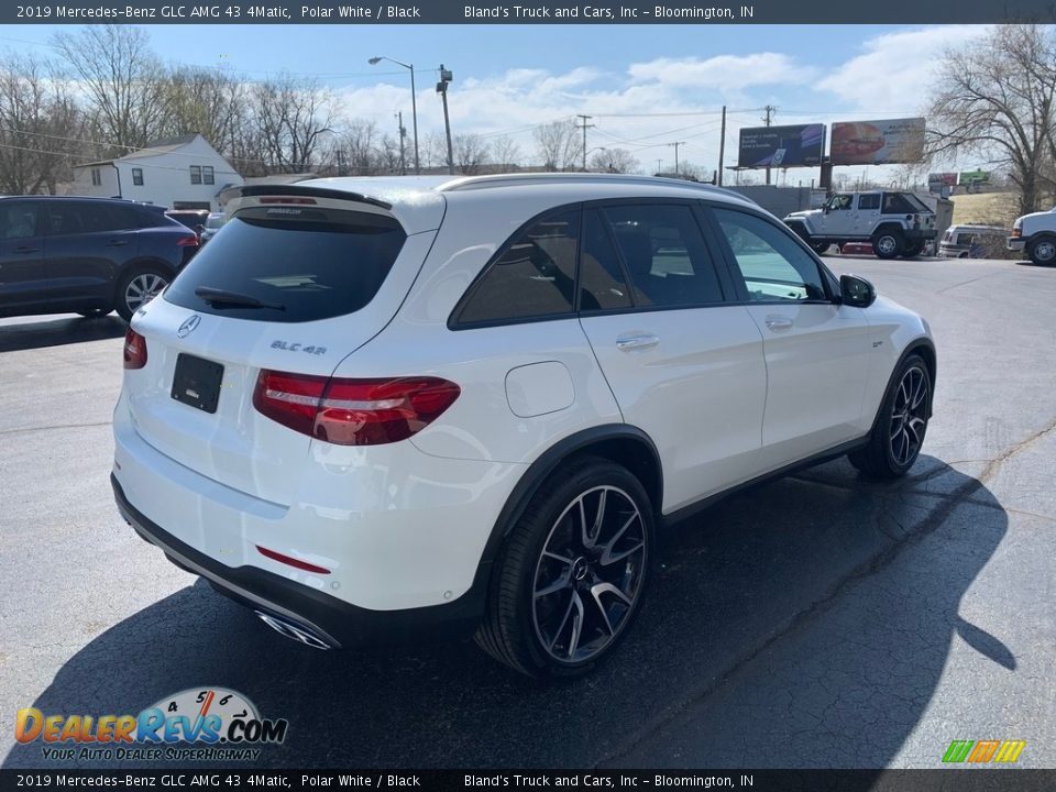 2019 Mercedes-Benz GLC AMG 43 4Matic Polar White / Black Photo #4