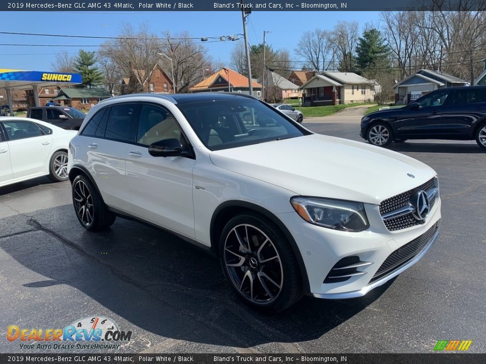 2019 Mercedes-Benz GLC AMG 43 4Matic Polar White / Black Photo #5