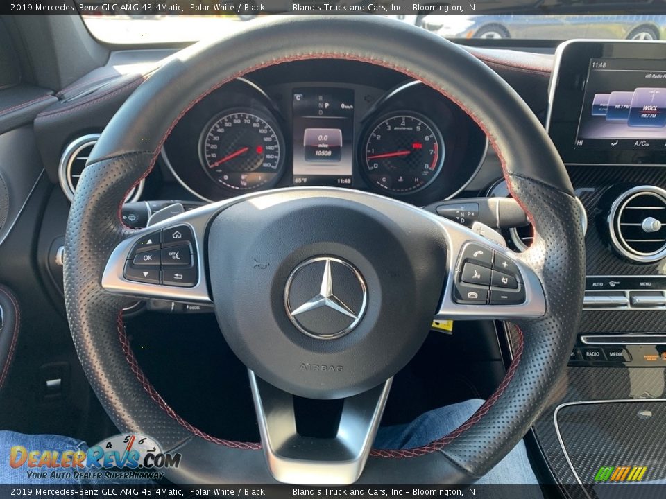 2019 Mercedes-Benz GLC AMG 43 4Matic Polar White / Black Photo #7