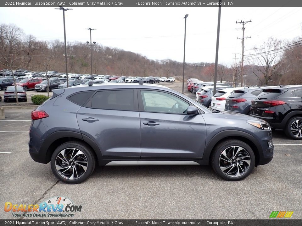 2021 Hyundai Tucson Sport AWD Coliseum Gray Metallic / Gray Photo #1