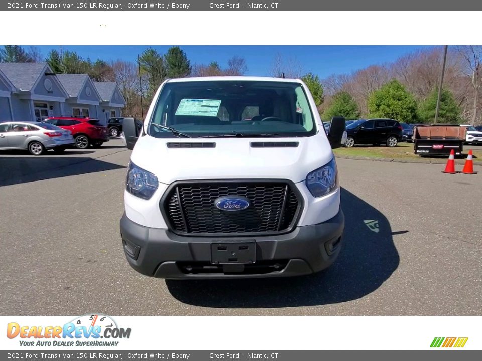 2021 Ford Transit Van 150 LR Regular Oxford White / Ebony Photo #2
