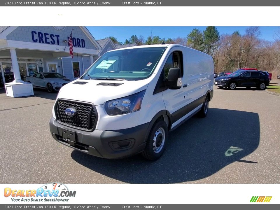 2021 Ford Transit Van 150 LR Regular Oxford White / Ebony Photo #3