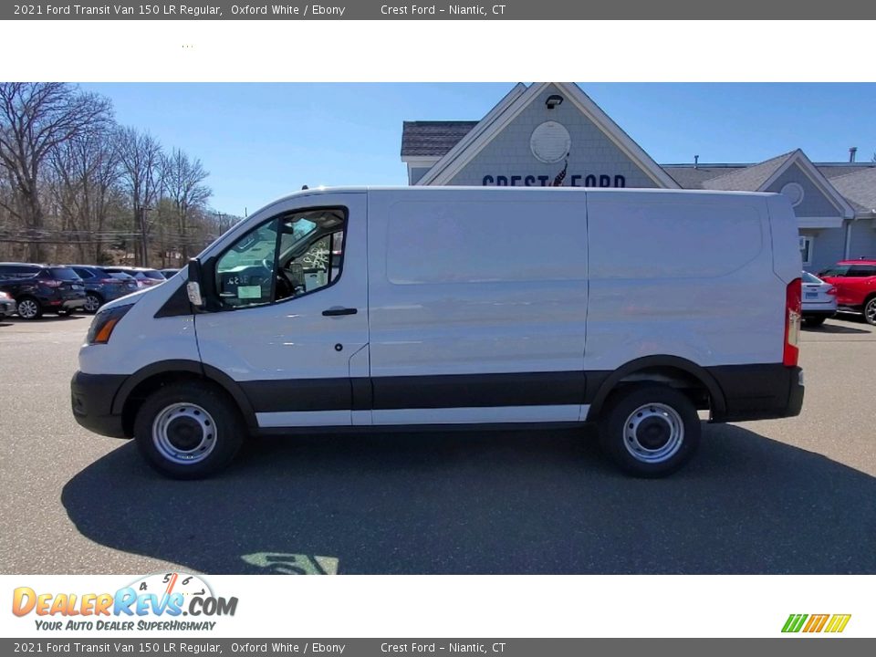 2021 Ford Transit Van 150 LR Regular Oxford White / Ebony Photo #4