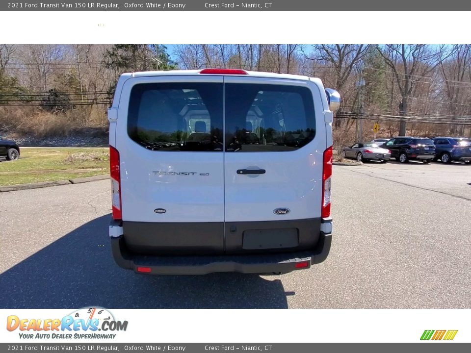 2021 Ford Transit Van 150 LR Regular Oxford White / Ebony Photo #6