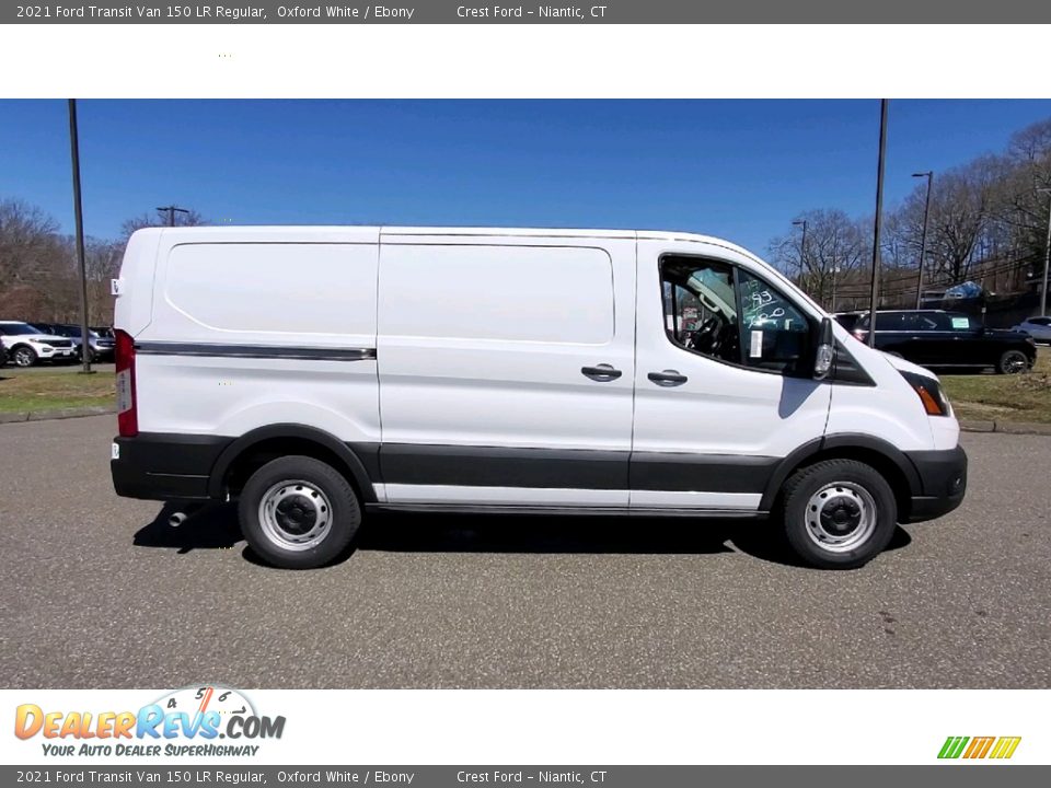 Oxford White 2021 Ford Transit Van 150 LR Regular Photo #8