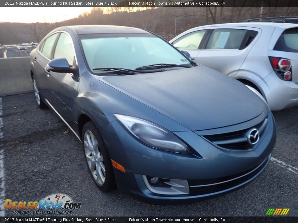 Steel Blue 2013 Mazda MAZDA6 i Touring Plus Sedan Photo #4