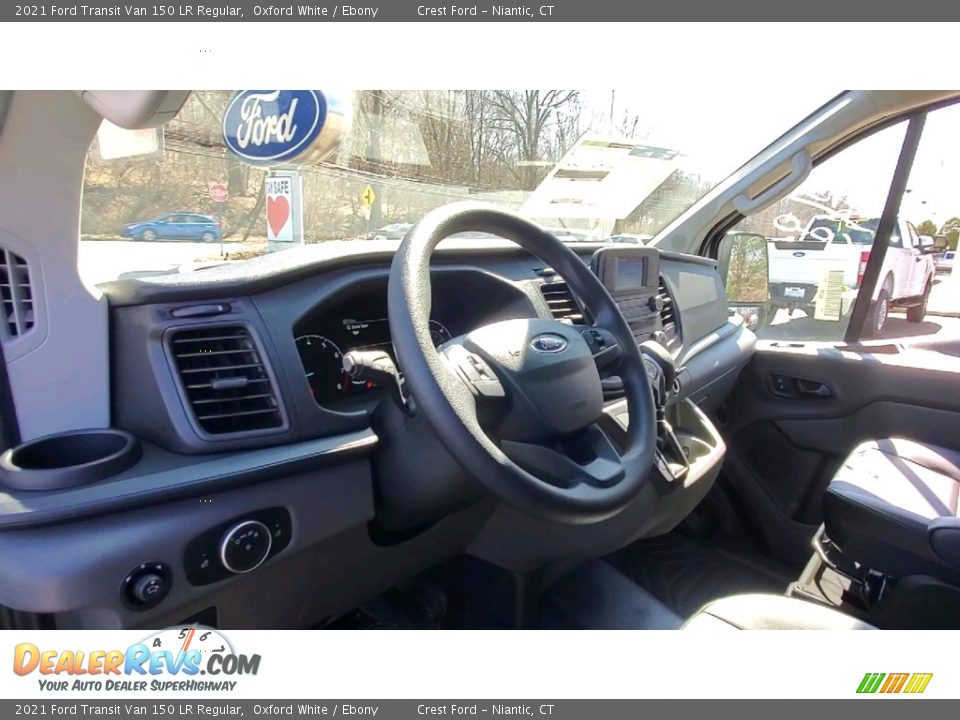 2021 Ford Transit Van 150 LR Regular Oxford White / Ebony Photo #10