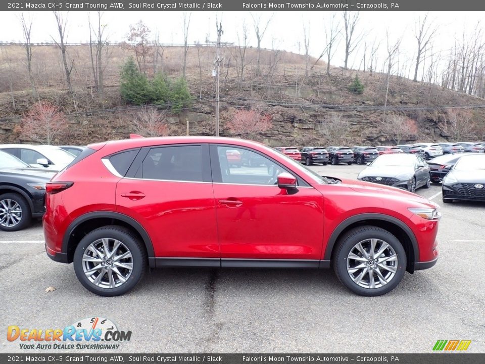 2021 Mazda CX-5 Grand Touring AWD Soul Red Crystal Metallic / Black Photo #1