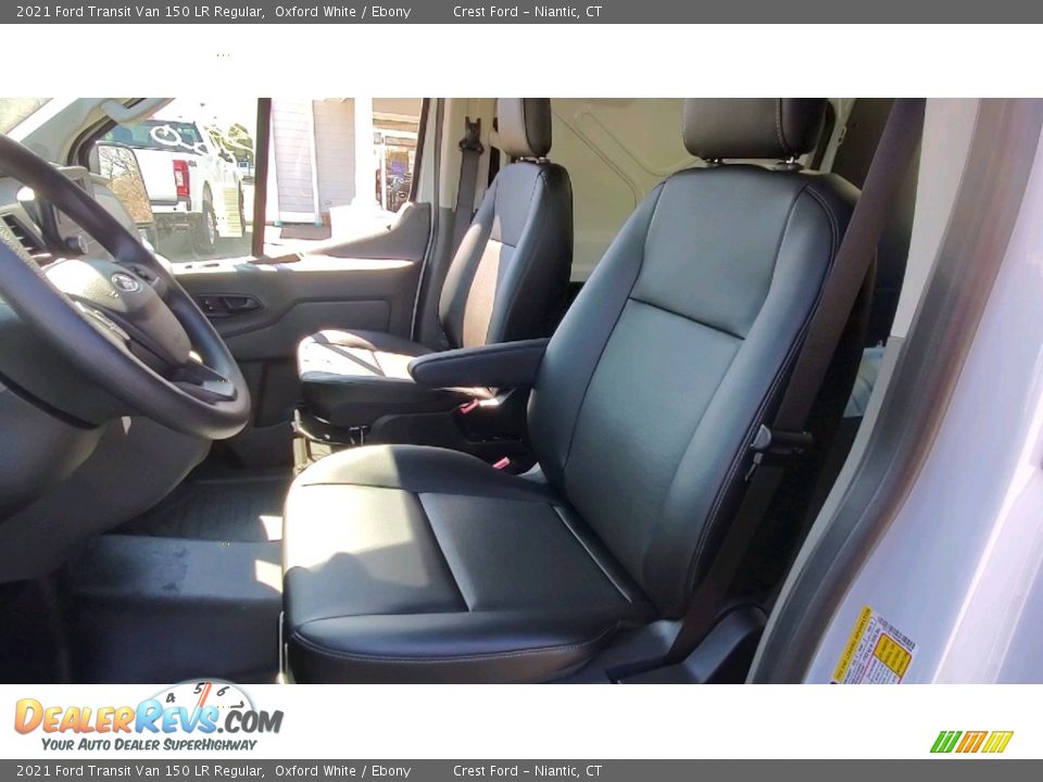 Front Seat of 2021 Ford Transit Van 150 LR Regular Photo #11