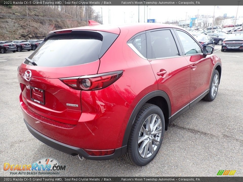 2021 Mazda CX-5 Grand Touring AWD Soul Red Crystal Metallic / Black Photo #2