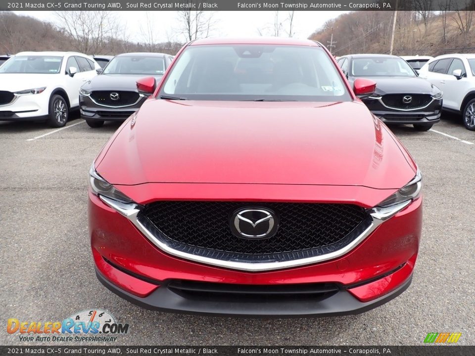 2021 Mazda CX-5 Grand Touring AWD Soul Red Crystal Metallic / Black Photo #4