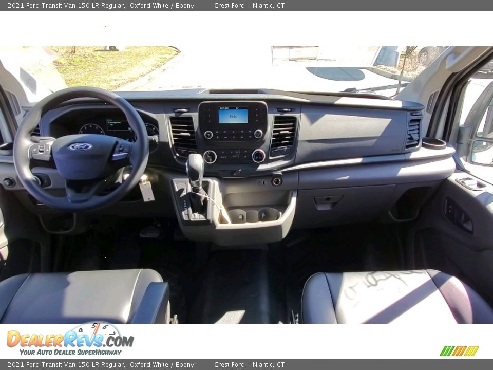 2021 Ford Transit Van 150 LR Regular Oxford White / Ebony Photo #21