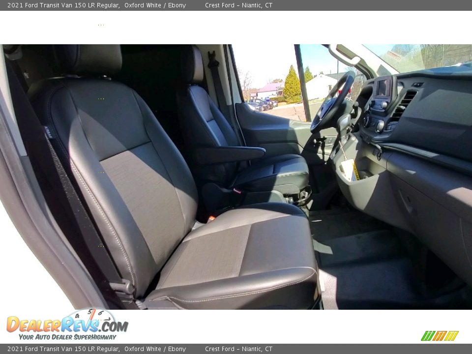 2021 Ford Transit Van 150 LR Regular Oxford White / Ebony Photo #22