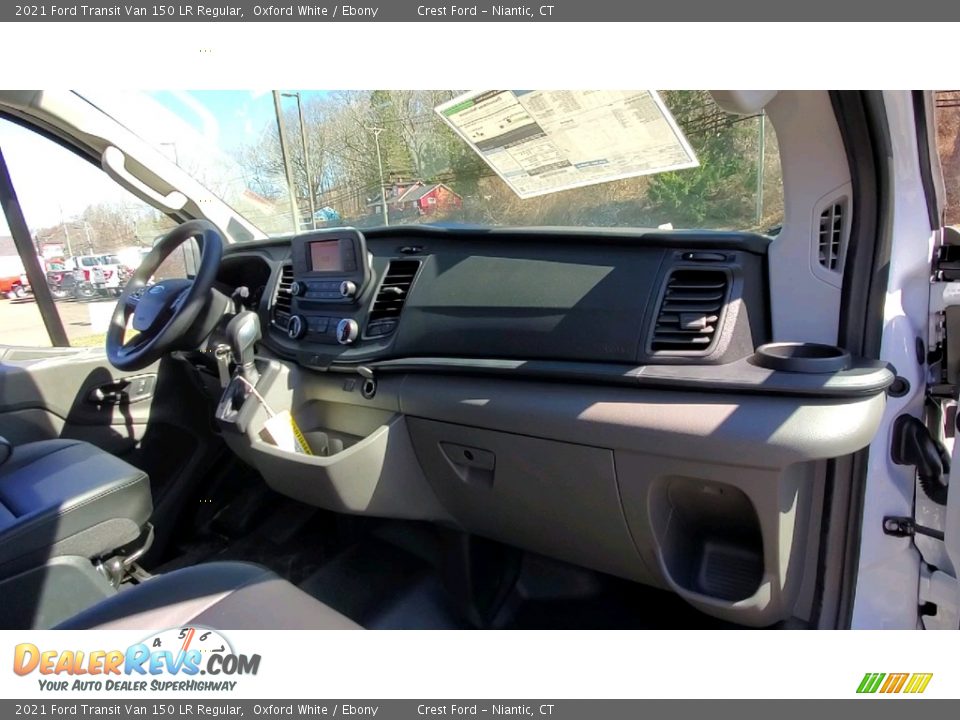 2021 Ford Transit Van 150 LR Regular Oxford White / Ebony Photo #23