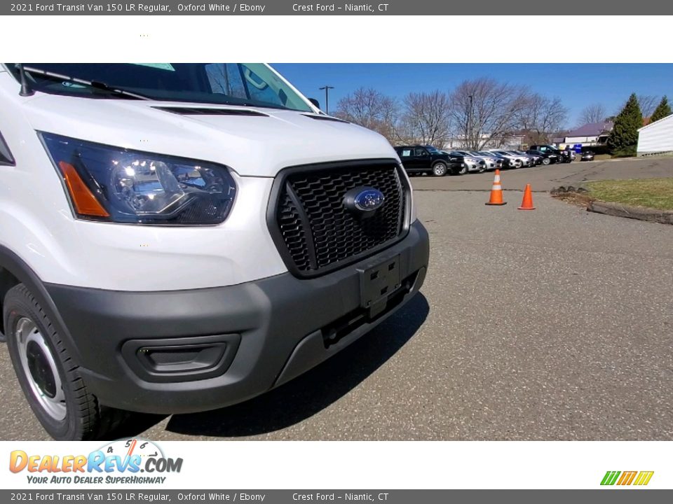2021 Ford Transit Van 150 LR Regular Oxford White / Ebony Photo #25